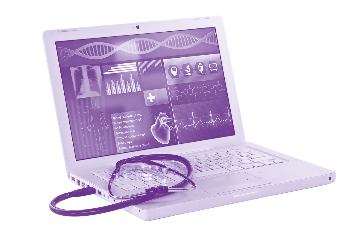 digitale Medizin – Laptop